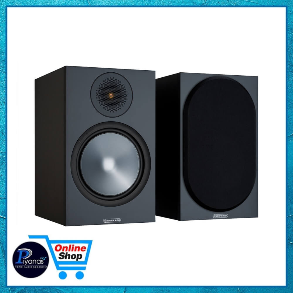 ลำโพงบุ๊คเชล์ฟ MONITOR AUDIO : BRONZE-100 6G (สีดำ) 